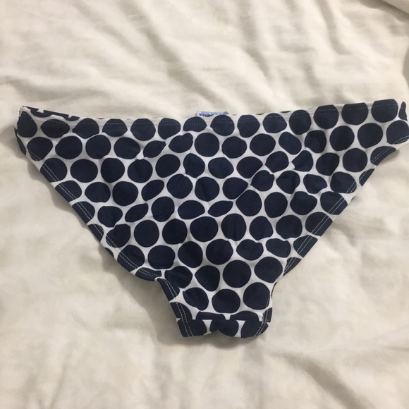 Red White and Blue Polka Dot Bikini - Picture 3 of 3